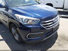 2018 Hyundai Santa Fe Sport 2.4l Синий vin: 5XYZT3LB2JG505336