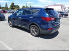 2018 Hyundai Santa Fe Sport 2.4l Синий vin: 5XYZT3LB2JG505336