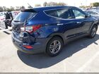 2018 Hyundai Santa Fe Sport 2.4l Синий vin: 5XYZT3LB2JG505336