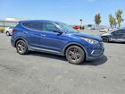 2018 Hyundai Santa Fe Sport 2.4l Синий vin: 5XYZT3LB3JG556067