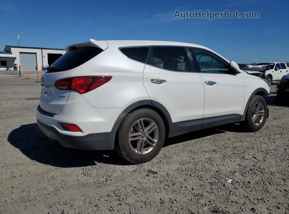 5XYZT3LB4HG383279 2017 HYUNDAI SANTA Белый Задняя правая четверть