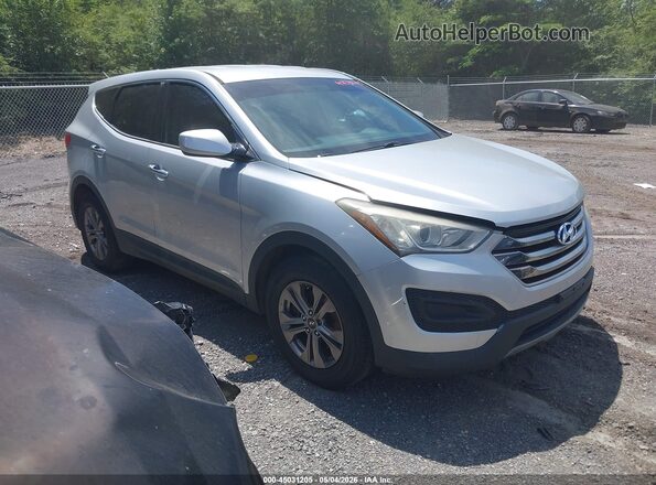 5XYZT3LB6GG319663 2016 HYUNDAI SANTA FE SPORT Серебряный Передняя правая четверть