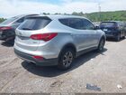 2016 Hyundai Santa Fe Sport 2.4l Серебряный vin: 5XYZT3LB6GG319663