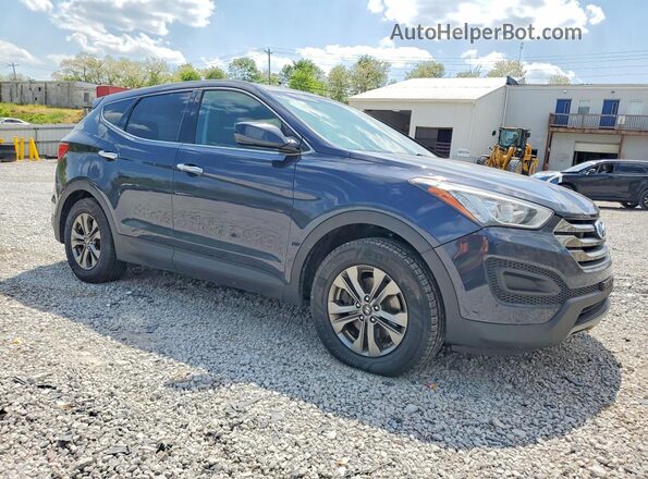 5XYZTDLB1GG373250 2016 HYUNDAI SANTA Синий Передняя правая четверть