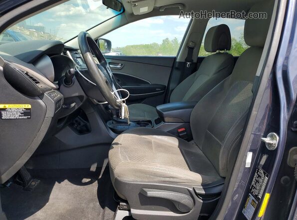 5XYZTDLB1GG373250 2016 HYUNDAI SANTA Синий Вид салона спереди