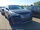 2016 Hyundai Santa Fe Sport 2.4l Black vin: 5XYZTDLB4GG378040