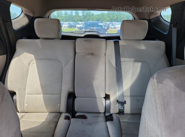 5XYZTDLB8HG497131 2017 HYUNDAI SANTA Оранжевый Вид задних сидений