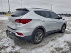2018 Hyundai Santa Fe Sport Silver vin: 5XYZU3LB0JG561434