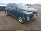 2018 Hyundai Santa Fe Sport 2.4l Blue vin: 5XYZU3LB2JG537538