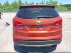 2016 Hyundai Santa Fe Sport 2.4l Оранжевый vin: 5XYZU3LB4GG340976