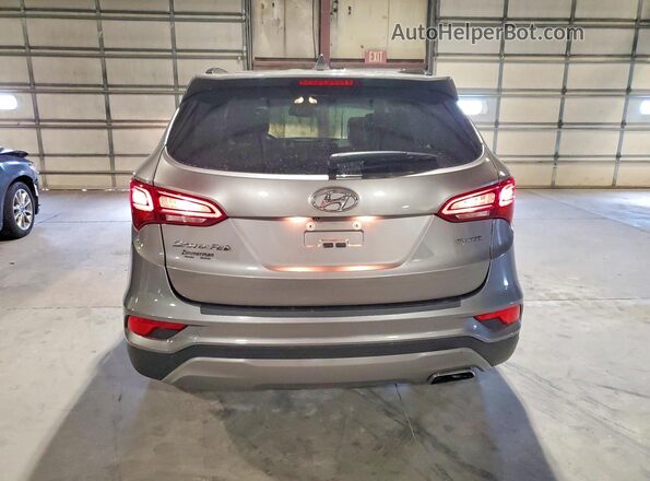5XYZU3LB4HG421395 2017 HYUNDAI SANTA Серый Вид сзади