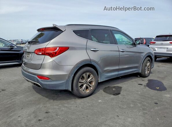 5XYZU3LB5GG337374 2016 HYUNDAI SANTA Серый Задняя правая четверть