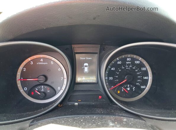 5XYZU3LB5GG337374 2016 HYUNDAI SANTA Серый Вид щитка приборов
