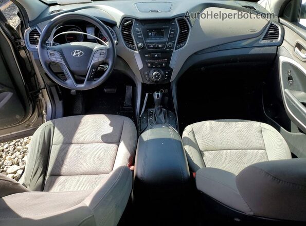 5XYZU3LB5GG337374 2016 HYUNDAI SANTA Серый Вид панели приборов