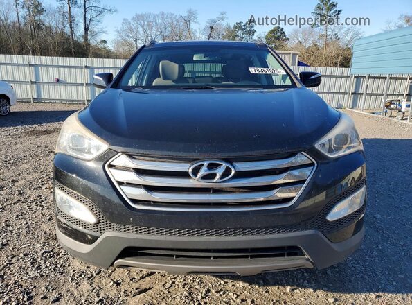 5XYZU3LBXGG370581 2016 HYUNDAI SANTA Черный Вид спереди
