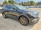 2017 Hyundai Santa Fe Sport 2.4l Черный vin: 5XYZUDLB0HG389079