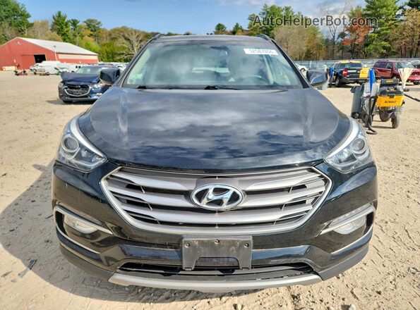 5XYZUDLB0HG389079 2017 HYUNDAI SANTA Черный Вид спереди