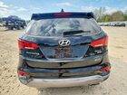 2017 Hyundai Santa Fe Sport 2.4l Черный vin: 5XYZUDLB0HG389079
