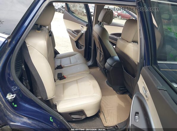5XYZUDLB0HG452956 2017 HYUNDAI SANTA FE SPORT Blue VIN კოდის სტიკერის ხედი