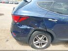 2017 Hyundai Santa Fe Sport 2.4l Blue vin: 5XYZUDLB0HG452956