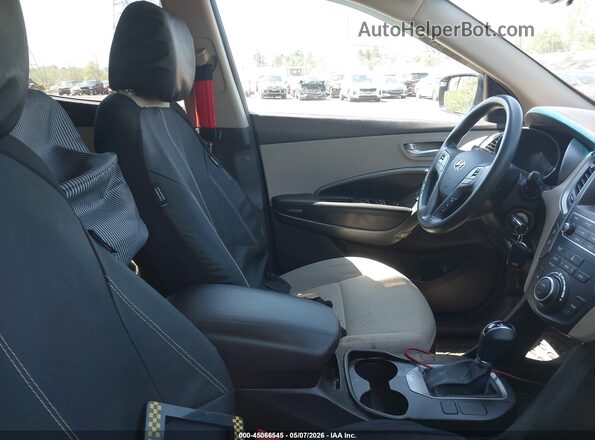 5XYZUDLB1HG498084 2017 HYUNDAI SANTA FE SPORT Серый Вид салона спереди