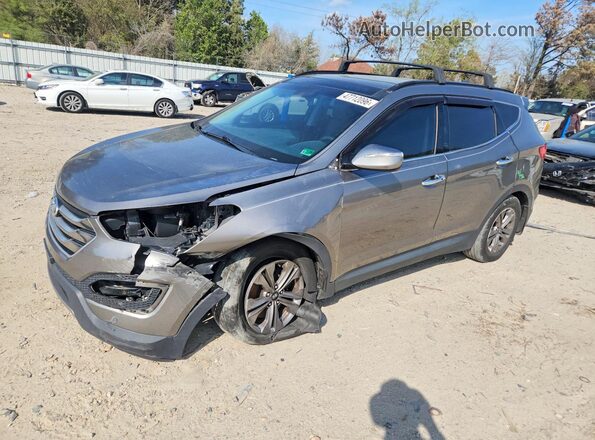 5XYZUDLB2GG332171 2016 HYUNDAI SANTA Желто-коричневый Передняя левая четверть