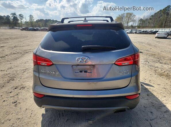 5XYZUDLB2GG332171 2016 HYUNDAI SANTA Желто-коричневый Вид сзади