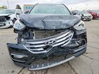 2018 Hyundai Santa Fe Sport 2.4l Черный vin: 5XYZUDLB2JG555219