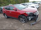 2017 Hyundai Santa Fe Sport 2.4l Red vin: 5XYZUDLB4HG381177