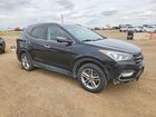 2018 Hyundai Santa Fe Sport 2.4l Black vin: 5XYZUDLB4JG517040