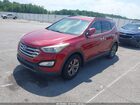 2016 Hyundai Santa Fe Sport 2.4l Red vin: 5XYZUDLB5GG313386