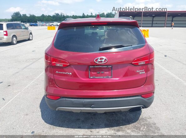 5XYZUDLB5GG313386 2016 HYUNDAI SANTA FE SPORT Red 
