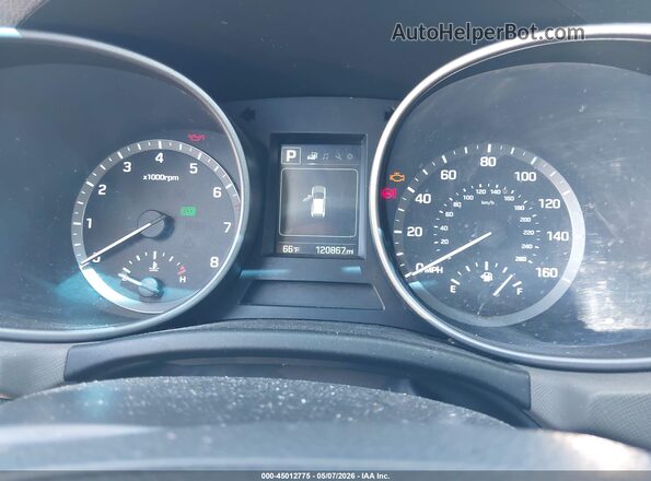 5XYZUDLB5HG445761 2017 HYUNDAI SANTA FE SPORT Silver Հետևի նստատեղերի տեսք