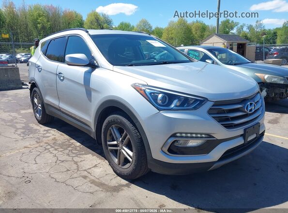 5XYZUDLB5HG445761 2017 HYUNDAI SANTA FE SPORT Silver Առջևի աջ