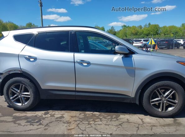 5XYZUDLB5HG445761 2017 HYUNDAI SANTA FE SPORT Silver Սալոնի հետևի տեսք