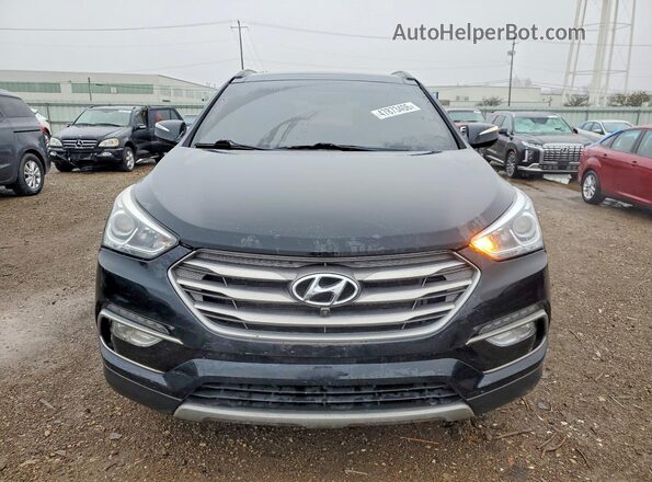 5XYZUDLB6HG477635 2017 HYUNDAI SANTA Черный Вид спереди