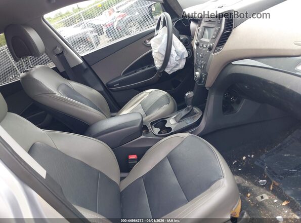 5XYZUDLB7GG313437 2016 HYUNDAI SANTA FE SPORT Silver Front interior view