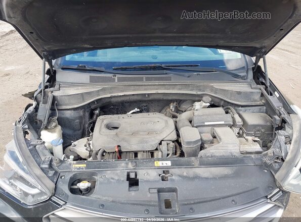 5XYZUDLB8HG382803 2017 HYUNDAI SANTA FE SPORT Черный Вид сзади