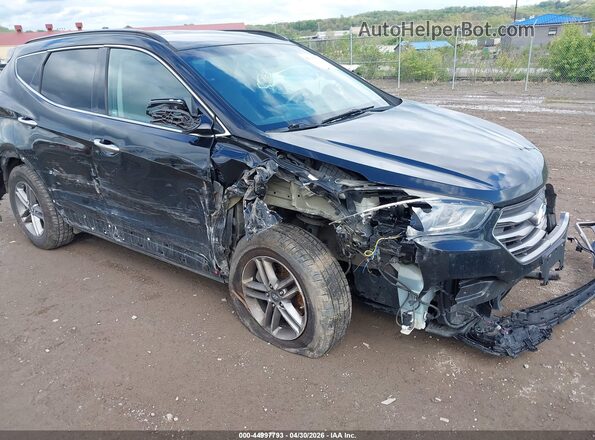 5XYZUDLB8HG382803 2017 HYUNDAI SANTA FE SPORT Черный Вид спереди