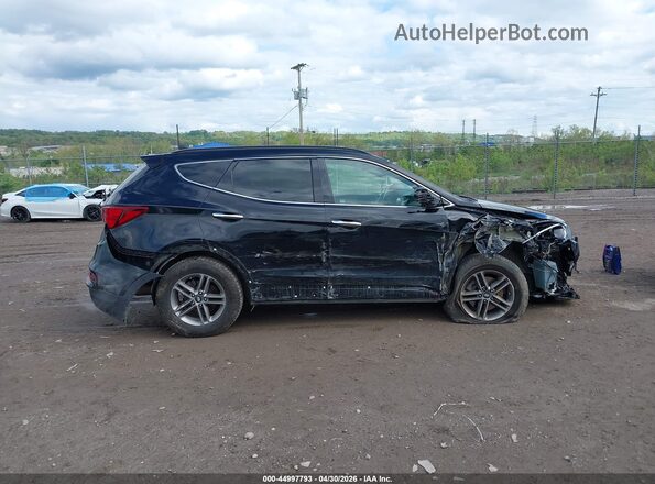 5XYZUDLB8HG382803 2017 HYUNDAI SANTA FE SPORT Черный Вид задней части салона