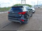 2017 Hyundai Santa Fe Sport 2.4l Черный vin: 5XYZUDLB8HG382803