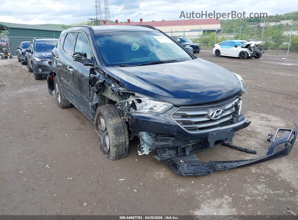 5XYZUDLB8HG382803 2017 HYUNDAI SANTA FE SPORT Черный Передняя правая четверть