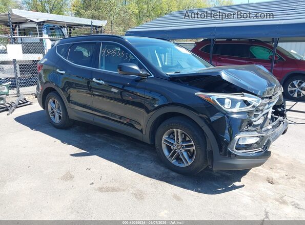 5XYZUDLB8HG418201 2017 HYUNDAI SANTA FE SPORT Черный Передняя правая четверть