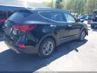 2017 Hyundai Santa Fe Sport 2.4l Черный vin: 5XYZUDLB8HG418201