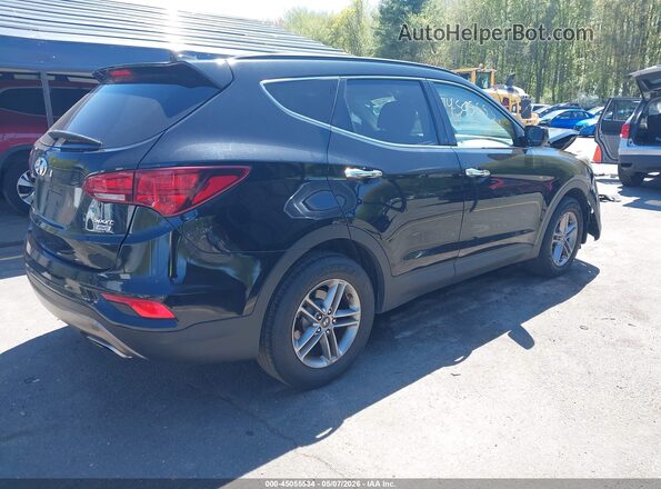 5XYZUDLB8HG418201 2017 HYUNDAI SANTA FE SPORT Черный Задняя правая четверть