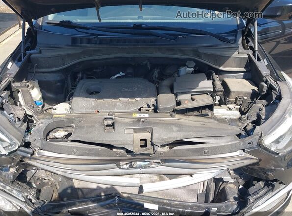 5XYZUDLB8HG418201 2017 HYUNDAI SANTA FE SPORT Черный Вид сзади