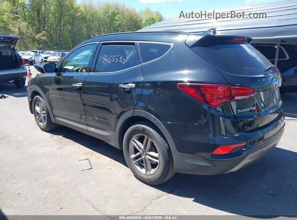 5XYZUDLB8HG418201 2017 HYUNDAI SANTA FE SPORT Черный Задняя левая четверть