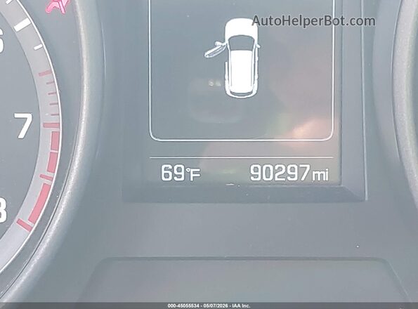 5XYZUDLB8HG418201 2017 HYUNDAI SANTA FE SPORT Черный Панорамный вид салона 360°