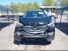 2017 Hyundai Santa Fe Sport 2.4l Черный vin: 5XYZUDLB8HG418201