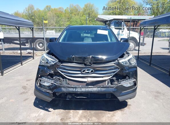 5XYZUDLB8HG418201 2017 HYUNDAI SANTA FE SPORT Черный Вид панели приборов